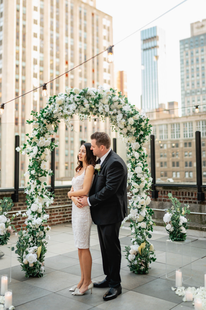 Midtown New York Rooftop Wedding Ceremony Package