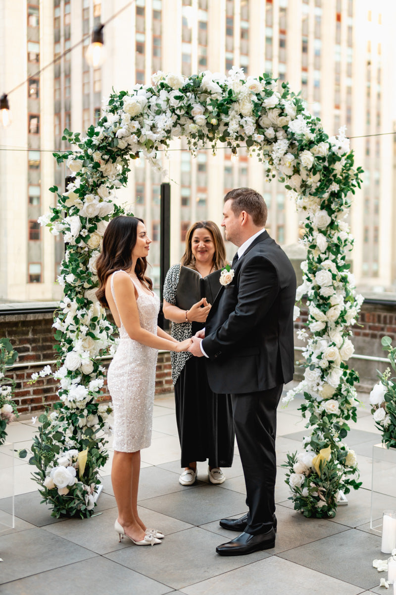 Midtown New York Rooftop Wedding Ceremony Package