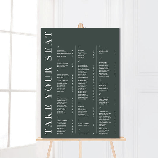Board Seating Charts - 10% OFF UPON SIGN UP