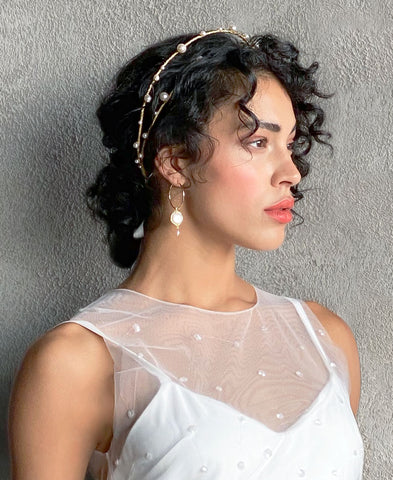Ms. Bridal Gray Bridal Crown