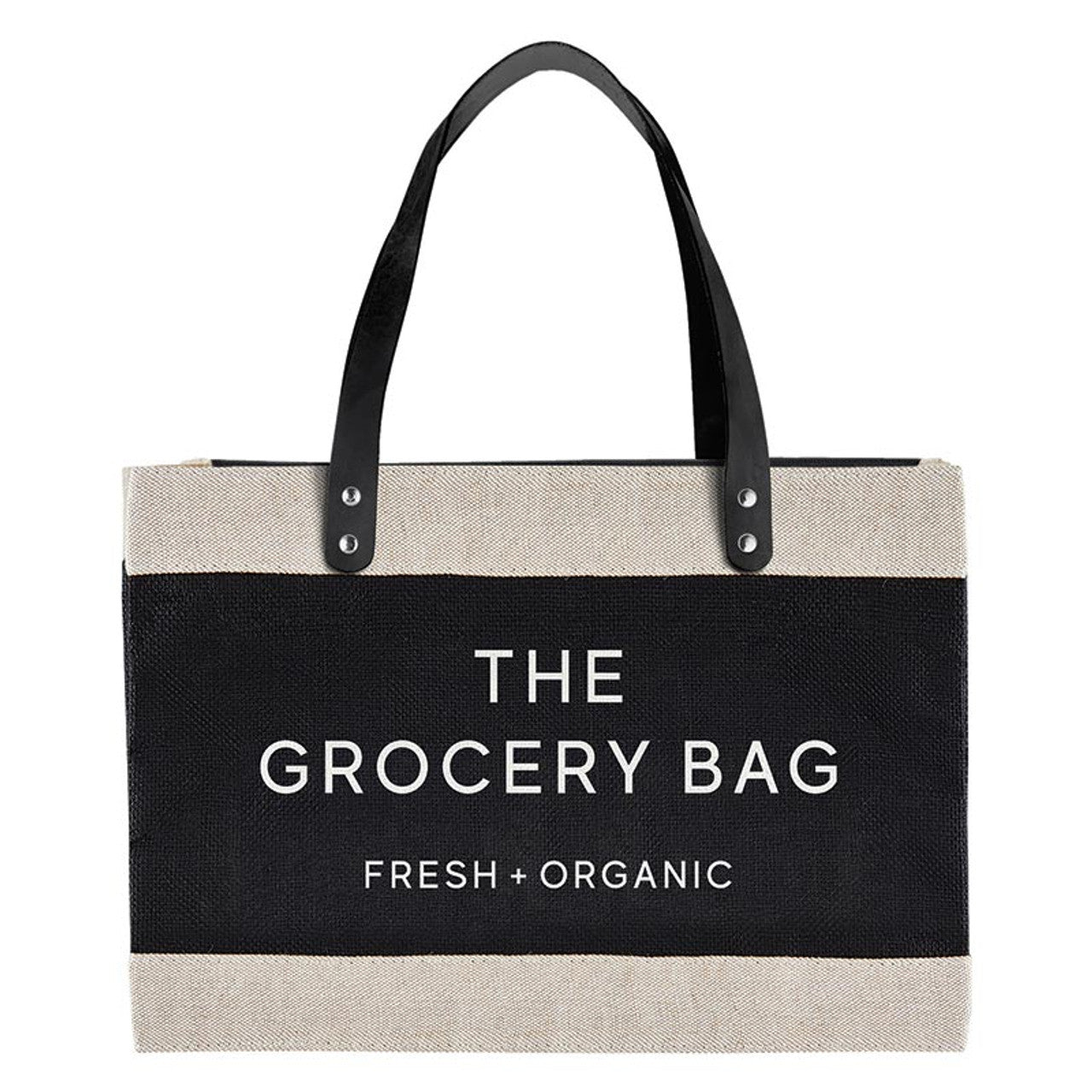 Large Black Market Tote - Grocery