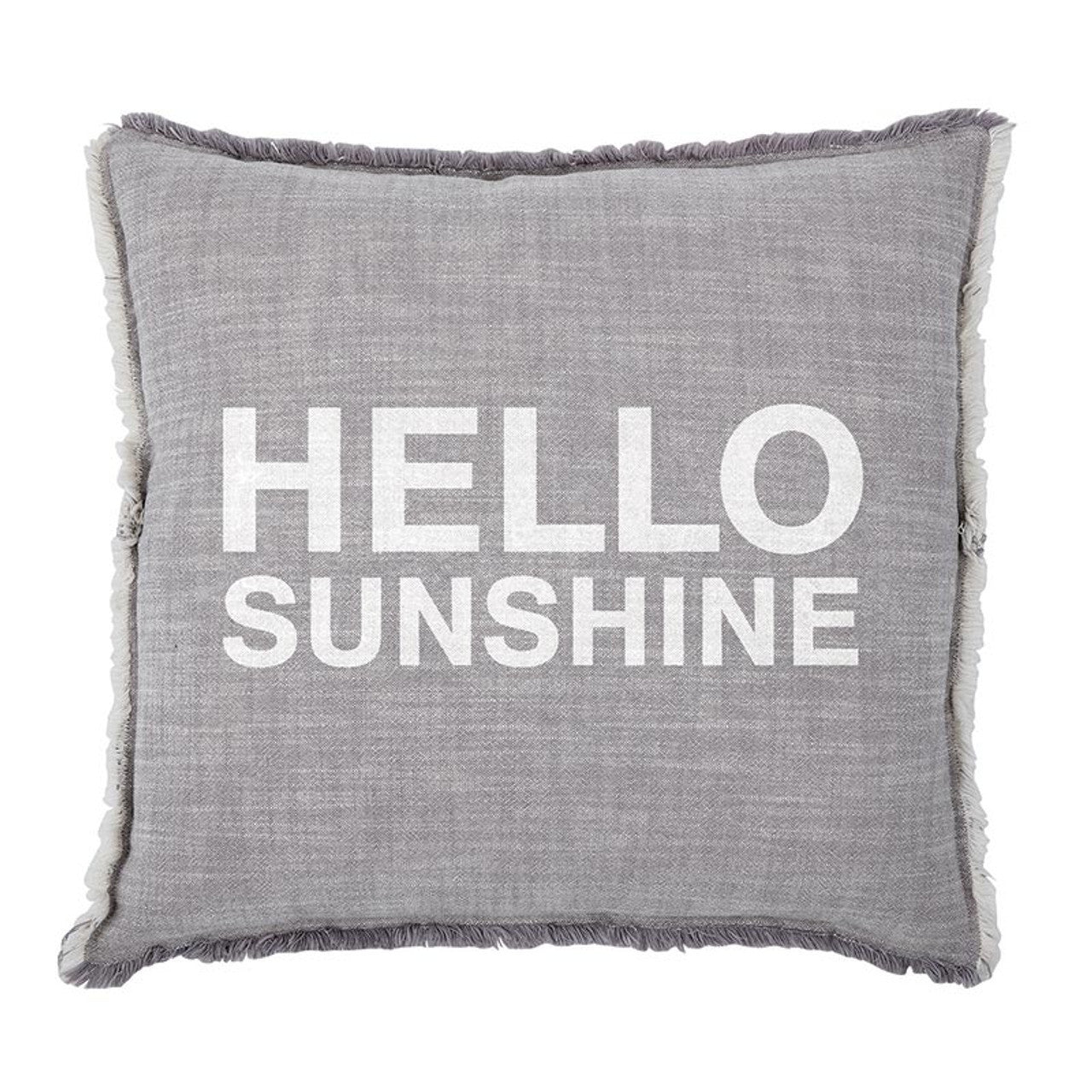 Face to Face Euro Pillow - Hello Sunshine