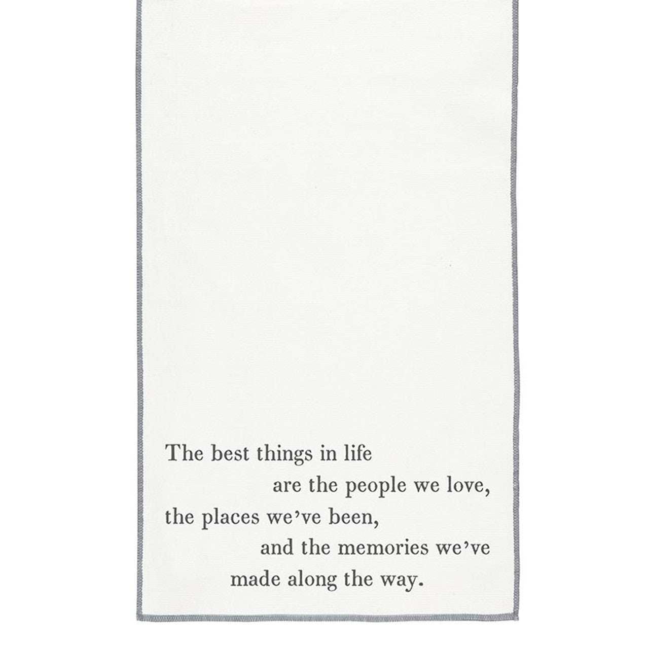 Face to Face Linen Table Runner - Best Things