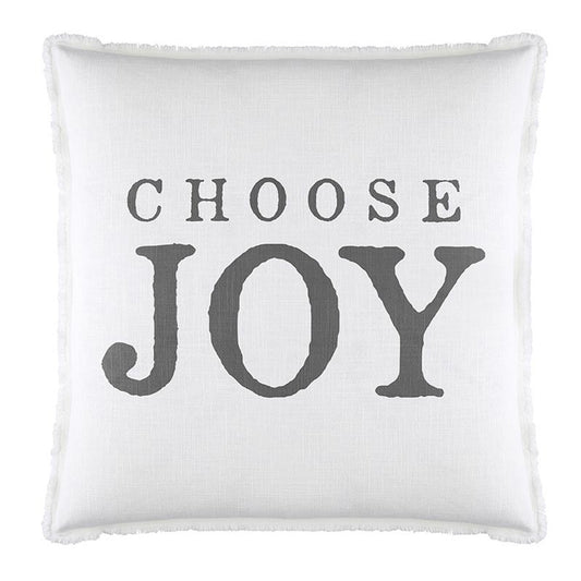 Face to Face Euro Pillow - Choose Joy