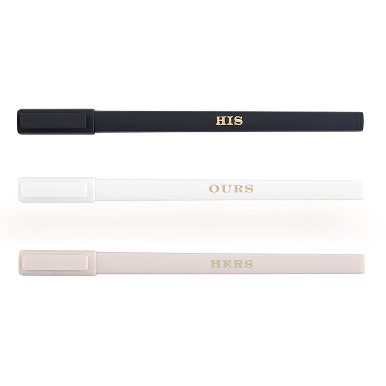 Soft Touch Pen Set - His/Hers/Ours