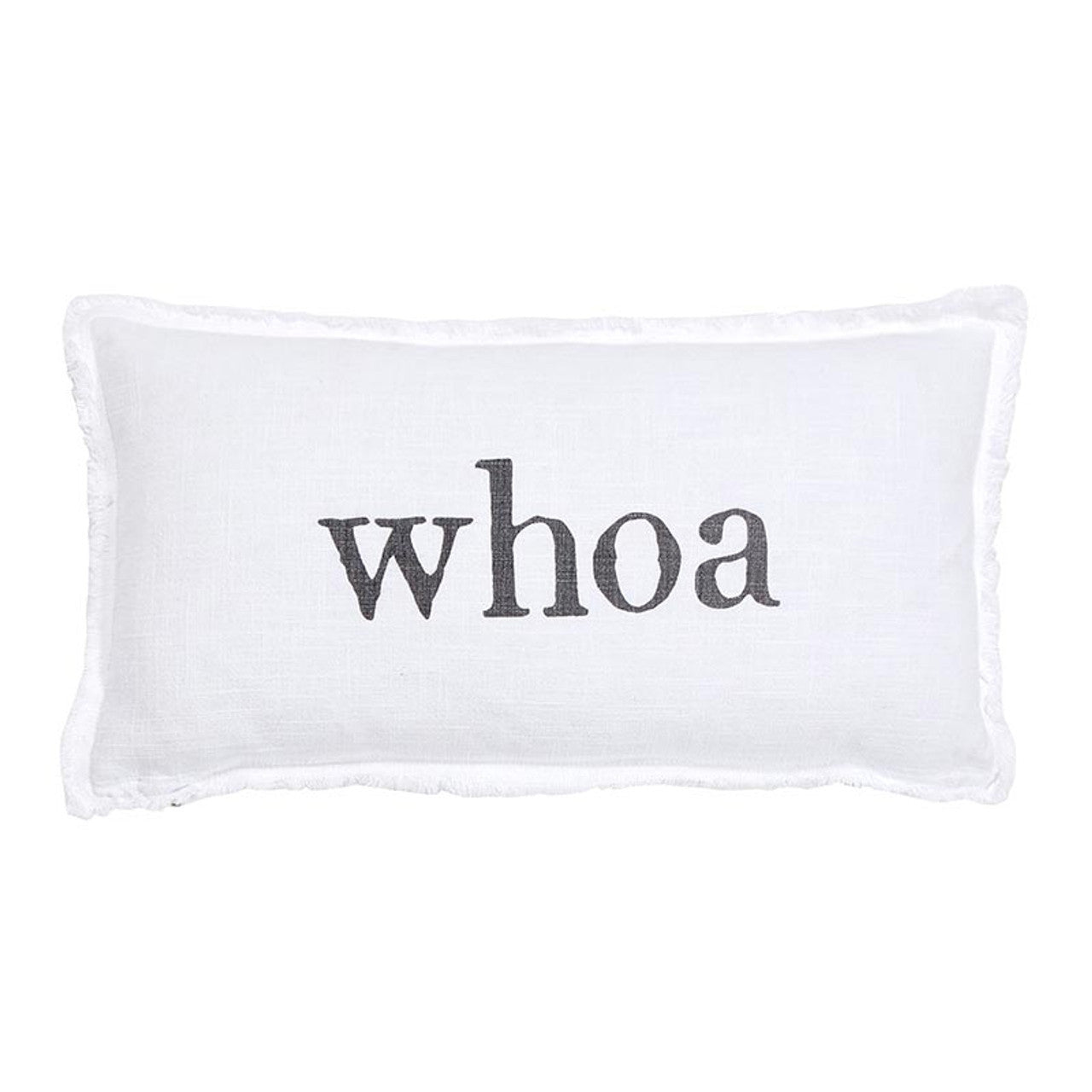 Face to Face Reversible Lumbar Pillow - Whoa/Giddy Up