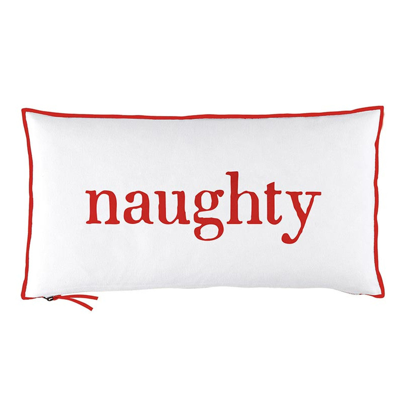 Face to Face Reversible Lumbar Pillow - Naughty/Nice