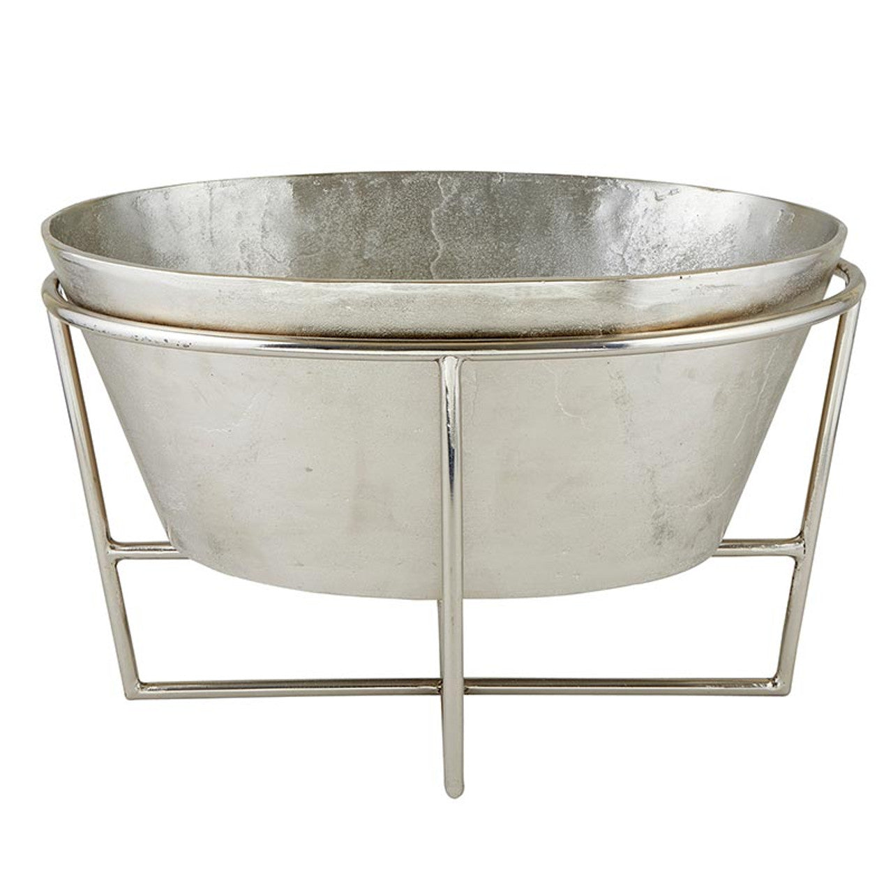 Large Champagne Bucket - Silver