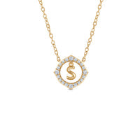 Signature Letter S Necklace