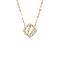 Signature Letter U Necklace