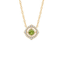 Signature Peridot Birthstone Necklace