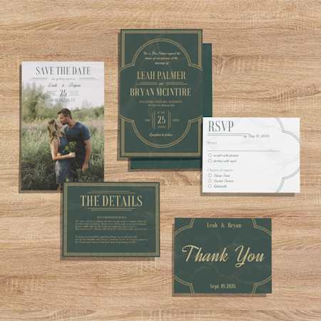 Gilded Romance Wedding Suite