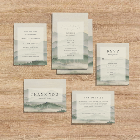 Mountain Mist Wedding Suite