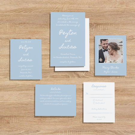 Hand-Drawn Whimsy Wedding Suite