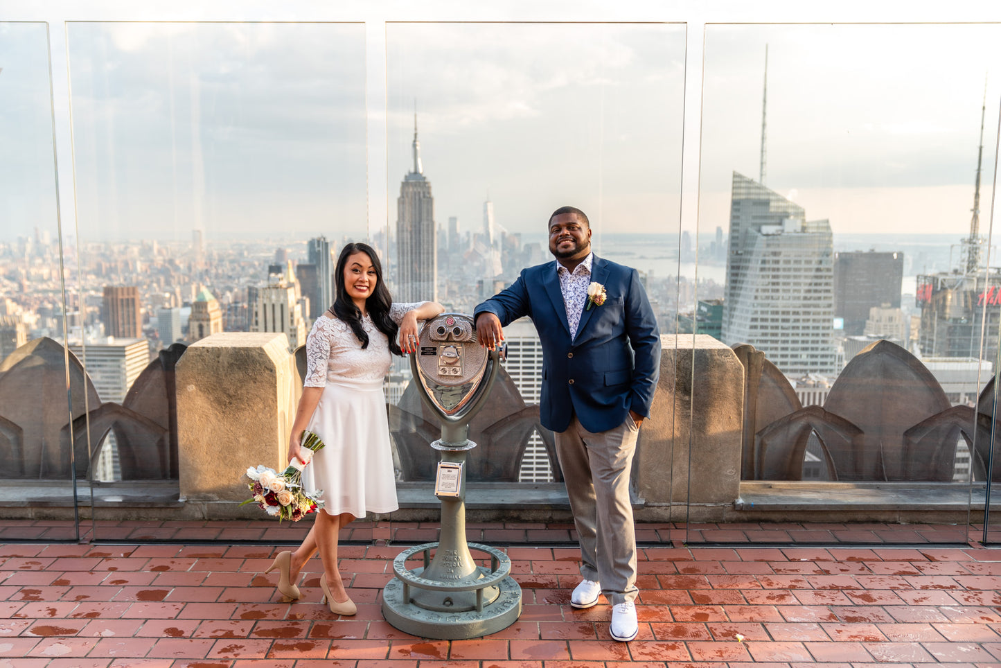NY Top of The Rock Wedding Ceremony Package