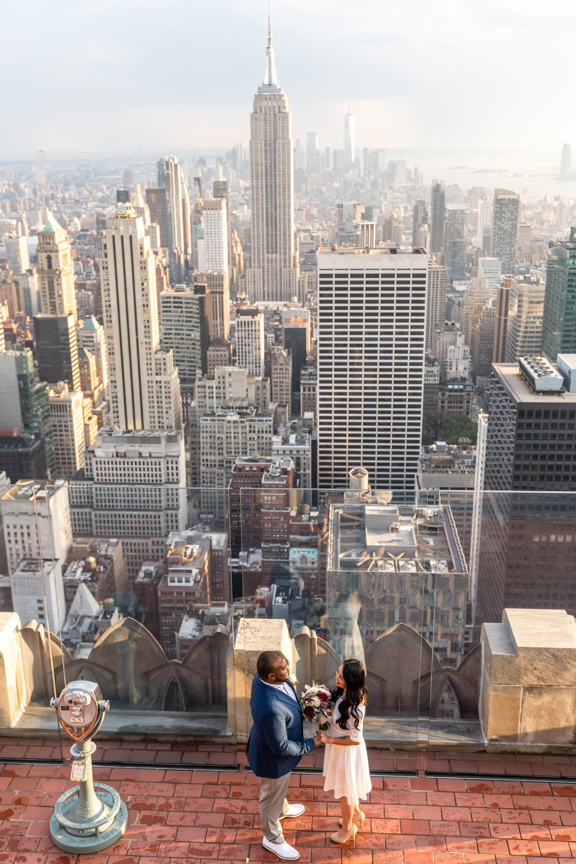 NY Top of The Rock Wedding Ceremony Package