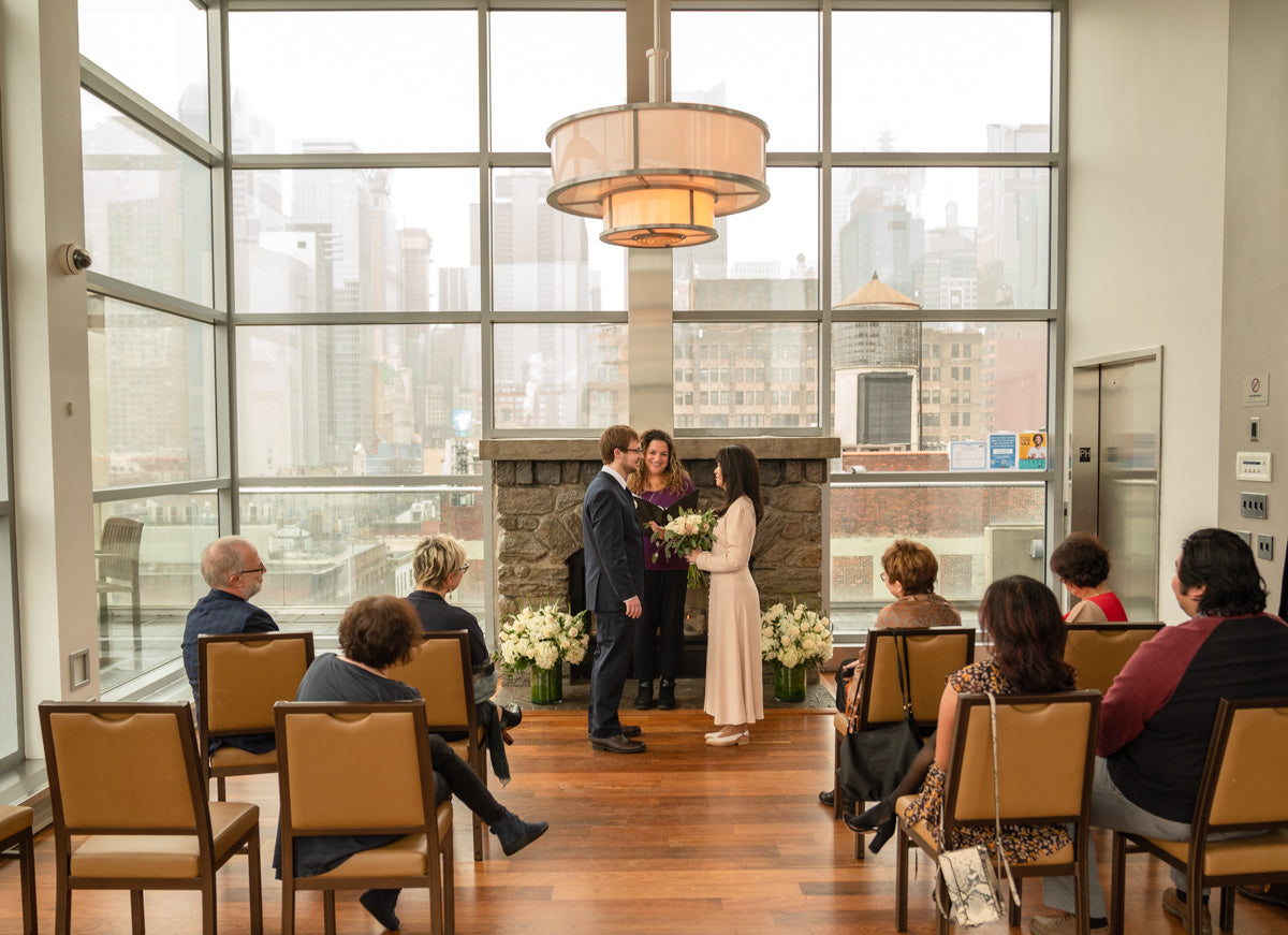 New York Sunlight Penthouse Elopement Ceremony Ceremony Package