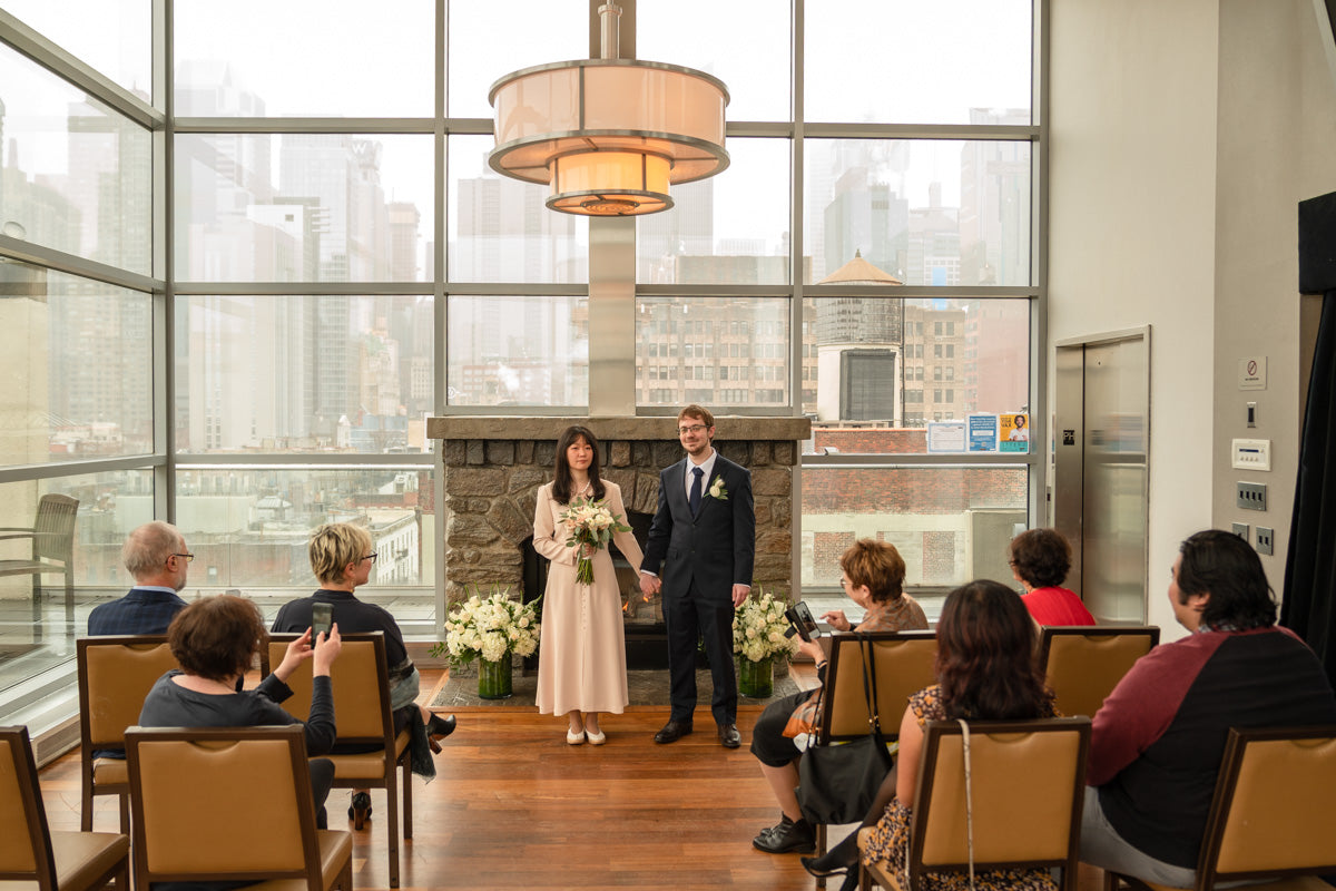 New York Sunlight Penthouse Elopement Ceremony Ceremony Package
