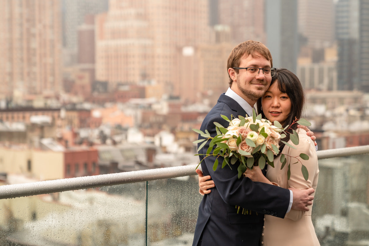 New York Sunlight Penthouse Elopement Ceremony Ceremony Package