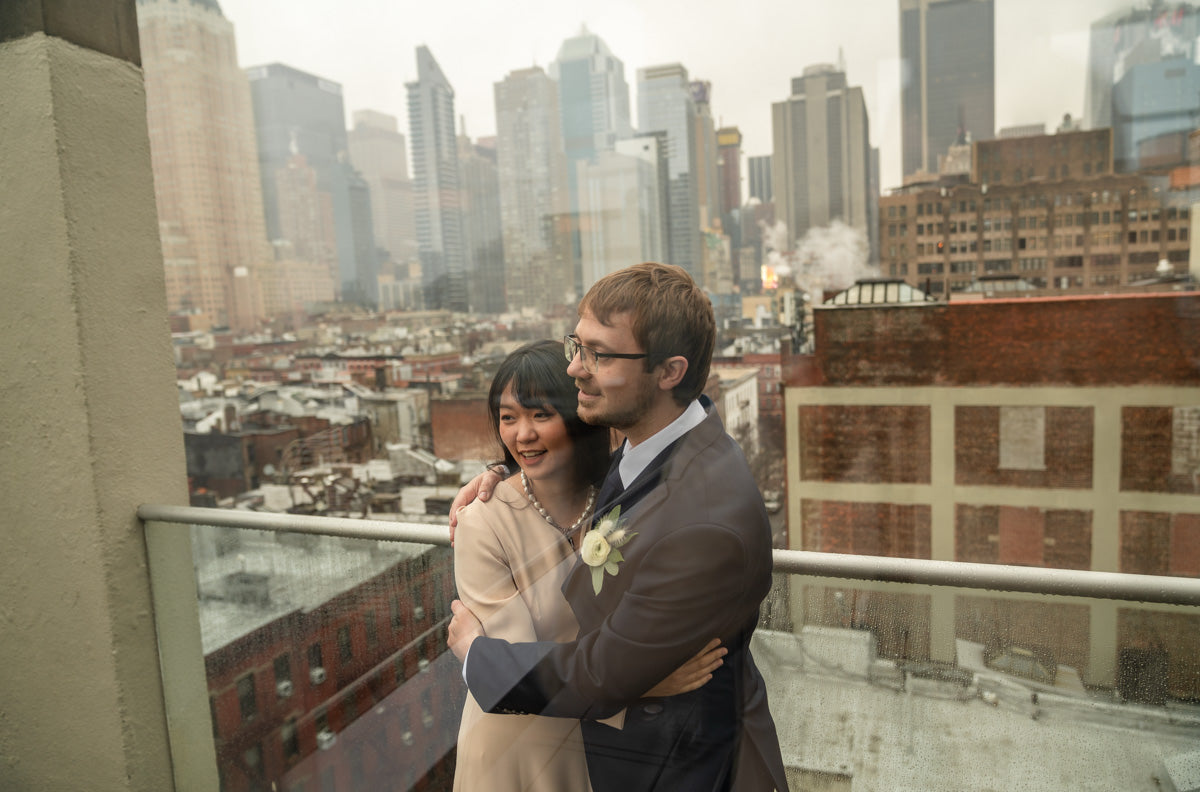 New York Sunlight Penthouse Elopement Ceremony Ceremony Package
