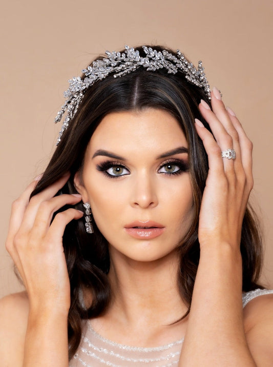 Norabel Swarovski Stunning Bridal Headpiece