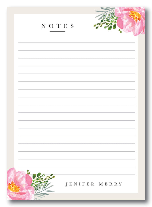 The Jennifer Notepad