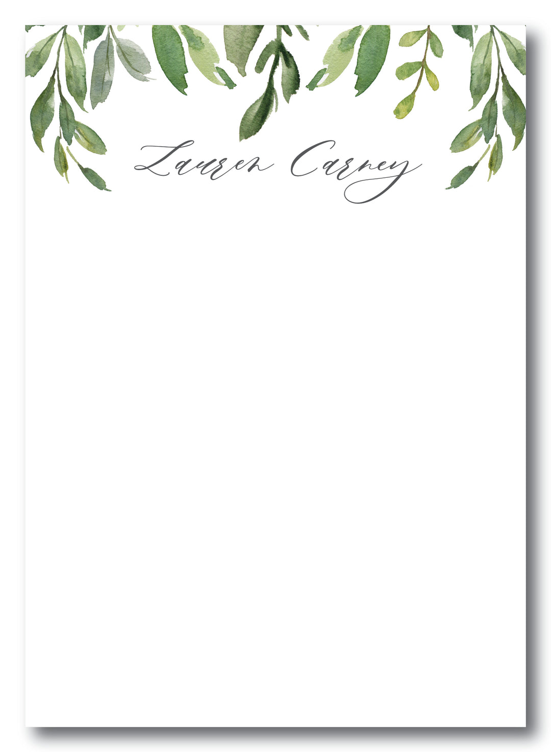 The Lauren Notepad