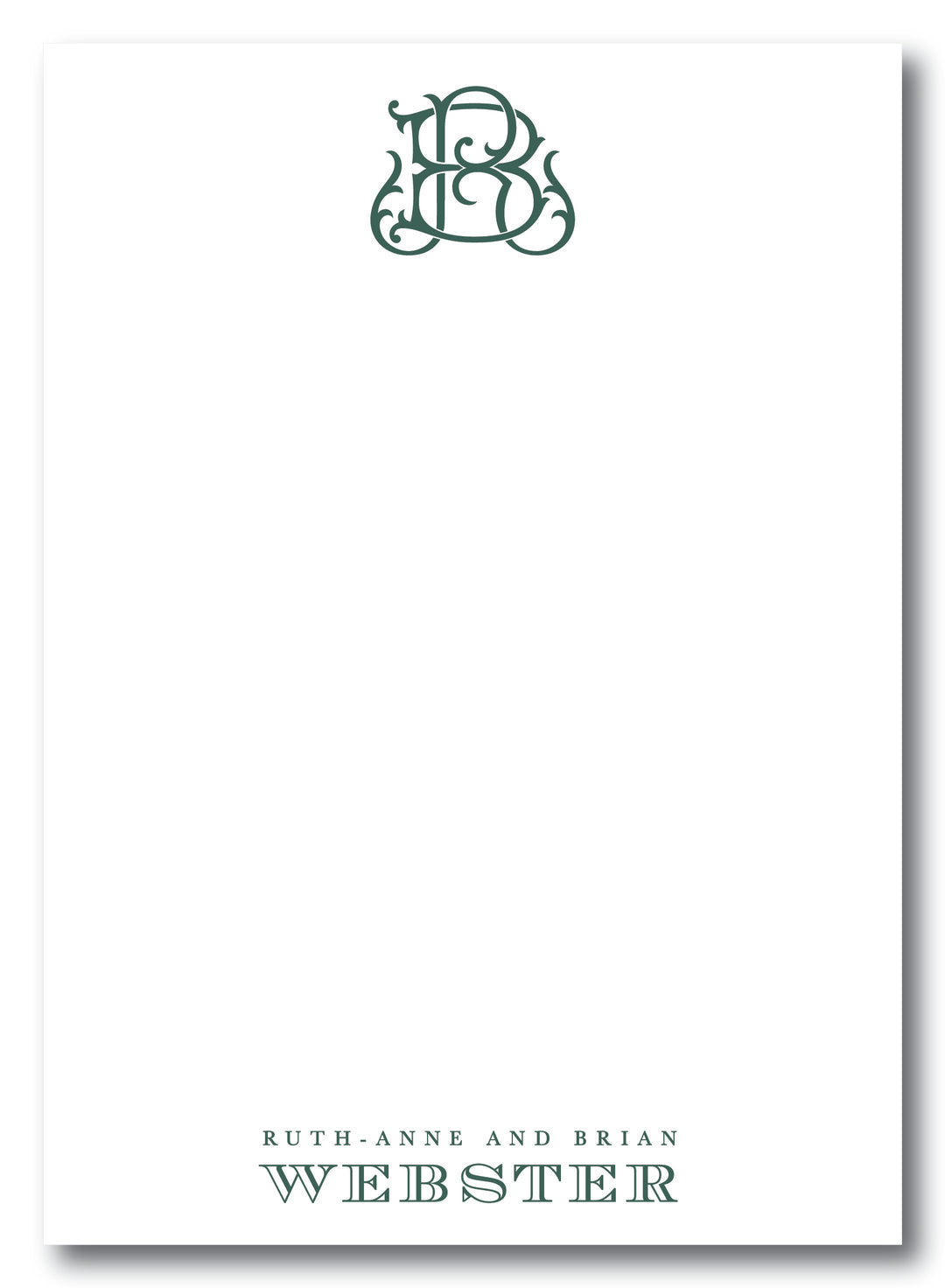 The Webster Notepad