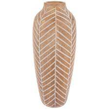 Herringbone Tall Vase