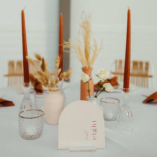 Yours Truly Table Numbers
