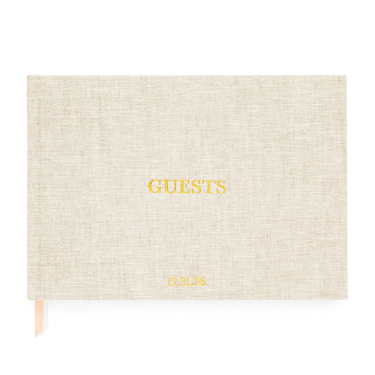 Flax Guest Book Wedding Gifting