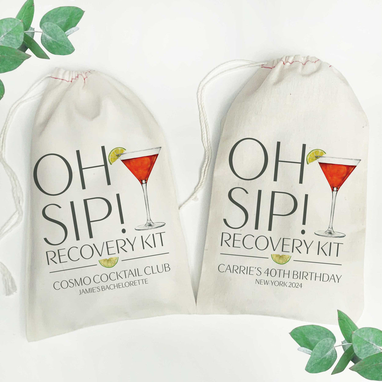 Cosmpolitan Oh Sip Recovery Kit Bags