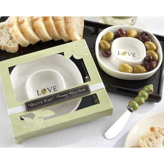 "œOlive You"� Olive Tray and Spreader