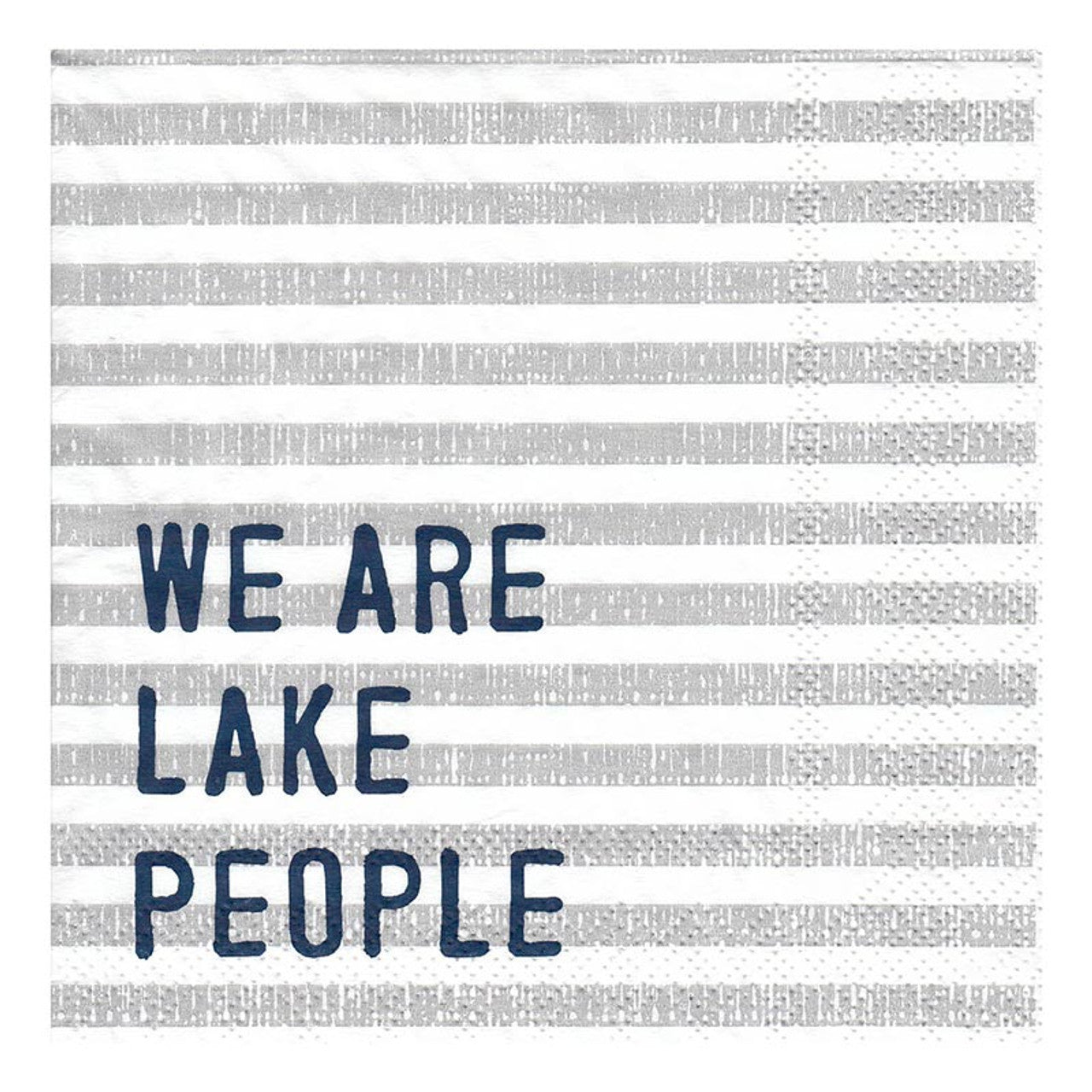 Face to Face Cocktail Napkins - We are Lake People
