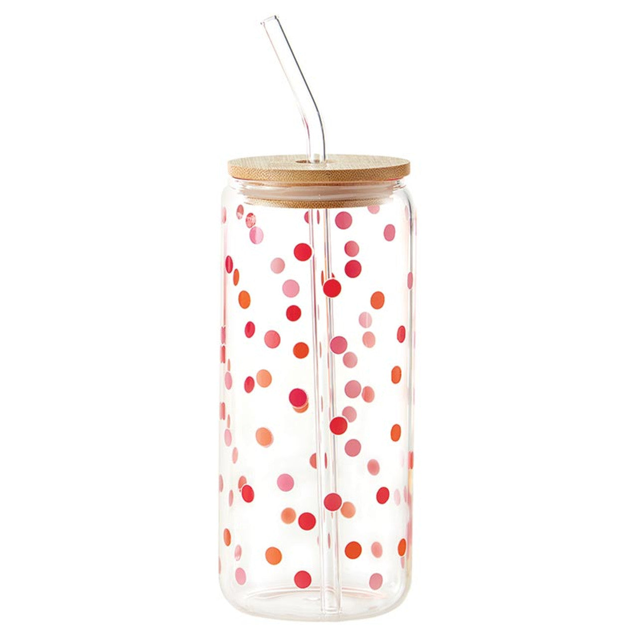 Glass Cold Brew Tumbler - Confetti