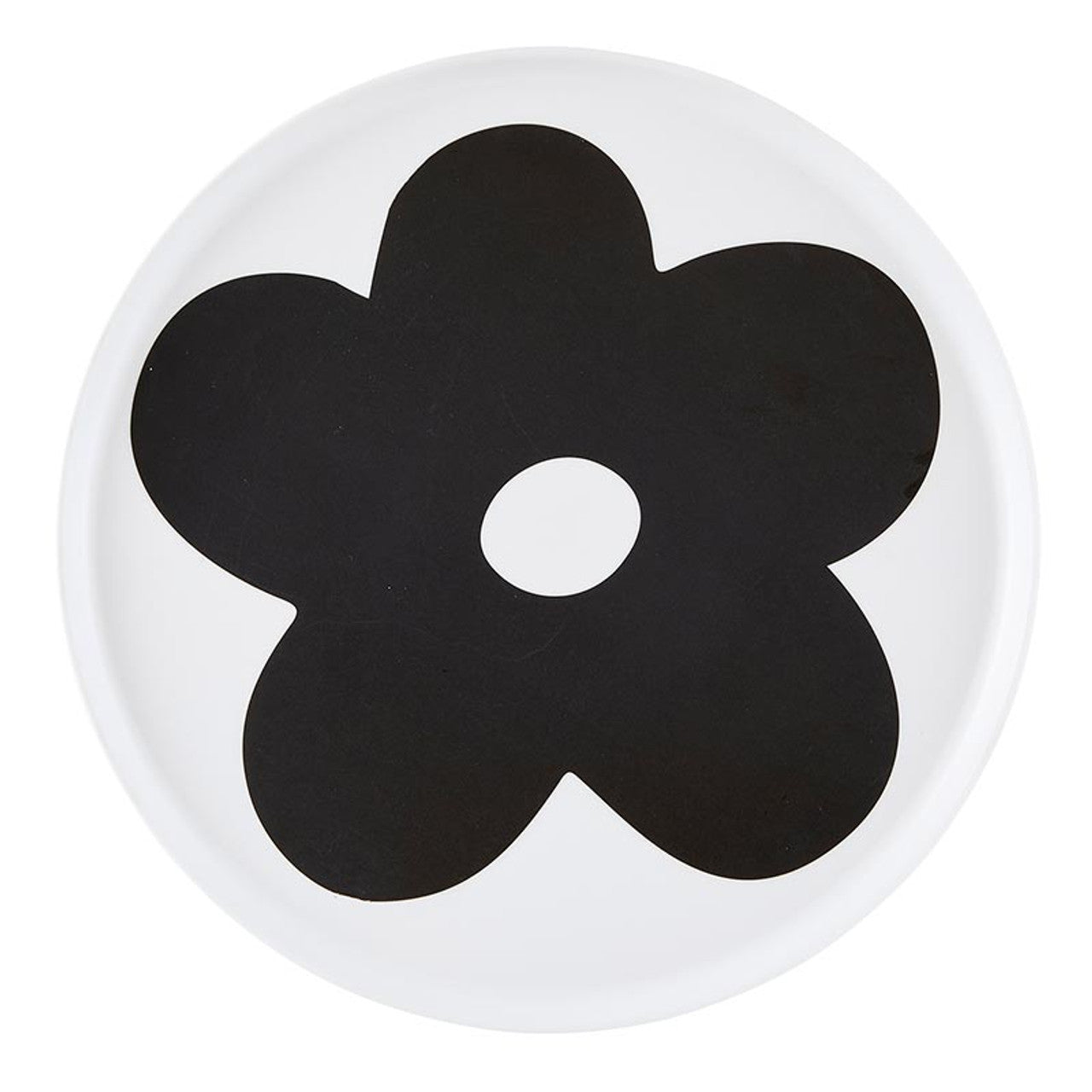 Large Melamine Plate - Flower