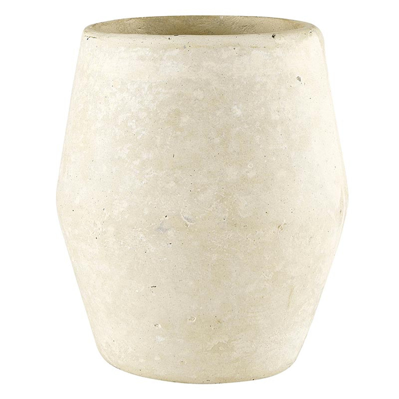 Short Paper-Mache Vase - Natural
