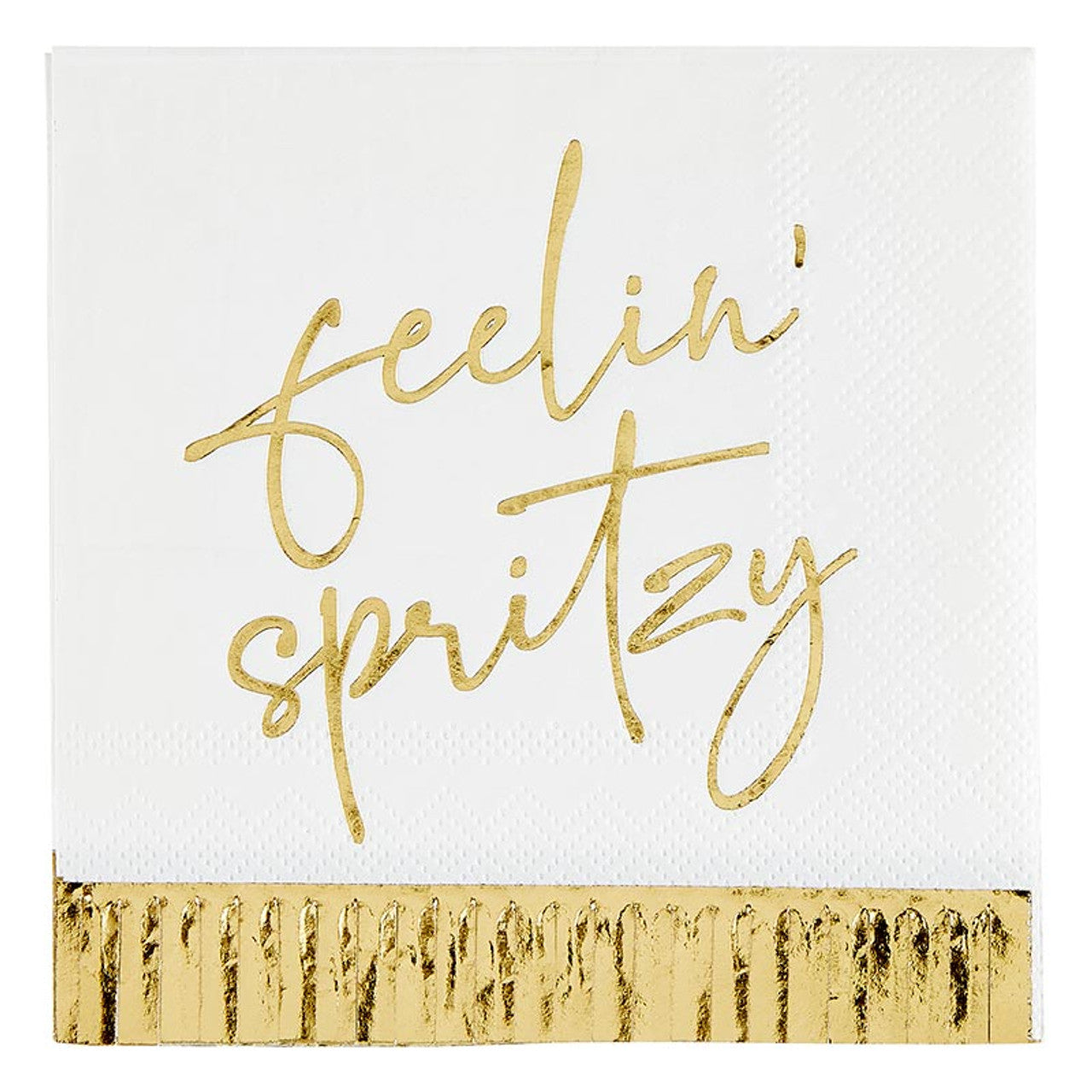 Cocktail Napkins with Fringe - Feelin’ Spritzy