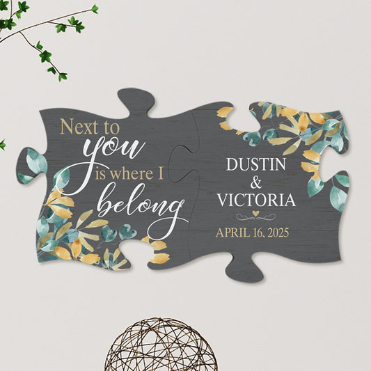 Next to You Mini Wood Puzzle Set