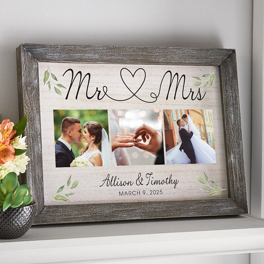 True Love Photo Barnwood Framed Art