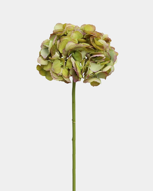 Artificial Green Hydrangea 19"
