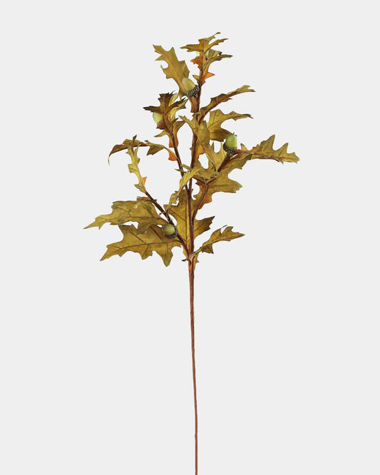 Artificial Oak Leaves with Acorns 28"