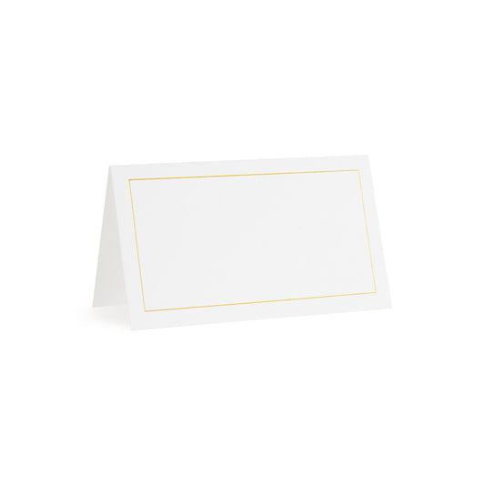 Gold Border Place Card Wedding Gifting