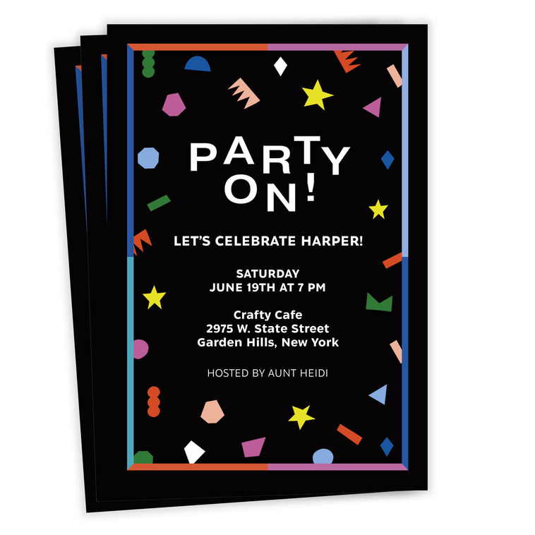 Party On! Invitation