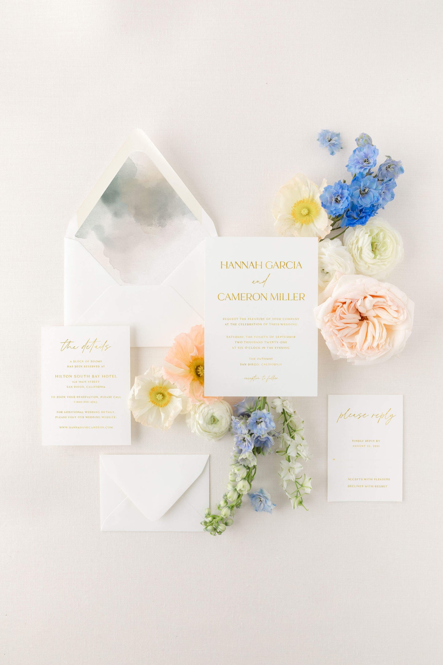 Personalized Wedding Invites | The Hannah