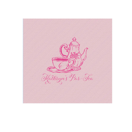 Tea Party | Napkins | 3Ply Or Linen
