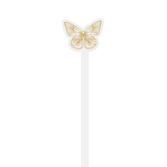 Chinois Dinner Party Butterfly | Stir Stick | Die Cut Shape