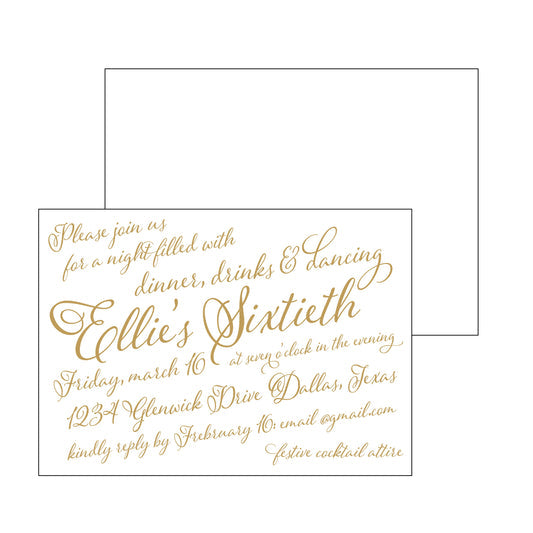 Calligraphy | Invitation