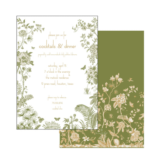 Chinois Dinner Party | Invitation