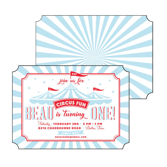 Circus | Invitation